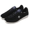 Descente Kinetic Run Comfortable Leather Low-Top Casual Training Long-Distance Commuting Running Shoes Unisex sneakers Black SQ123LSN15-CSSD