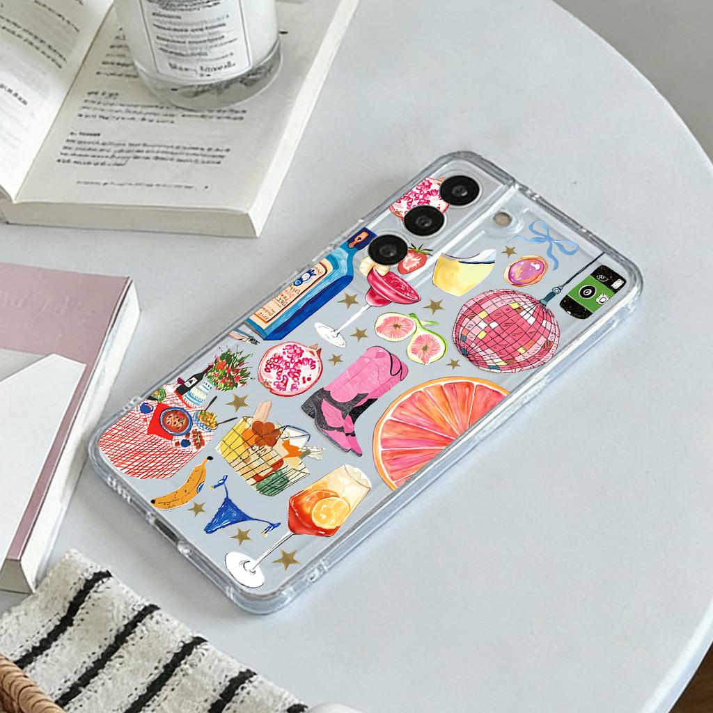 New Minimalist Clear Case for Samsung Galaxy S21 S22 Ultra 5G Galaxy A32 A53 5G Samsung Note20 Ultra A13 4/5G S21 FE