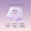 Di Sha Girls' Class A Pure Cotton Antibacterial Boxer Briefs 7-Pack