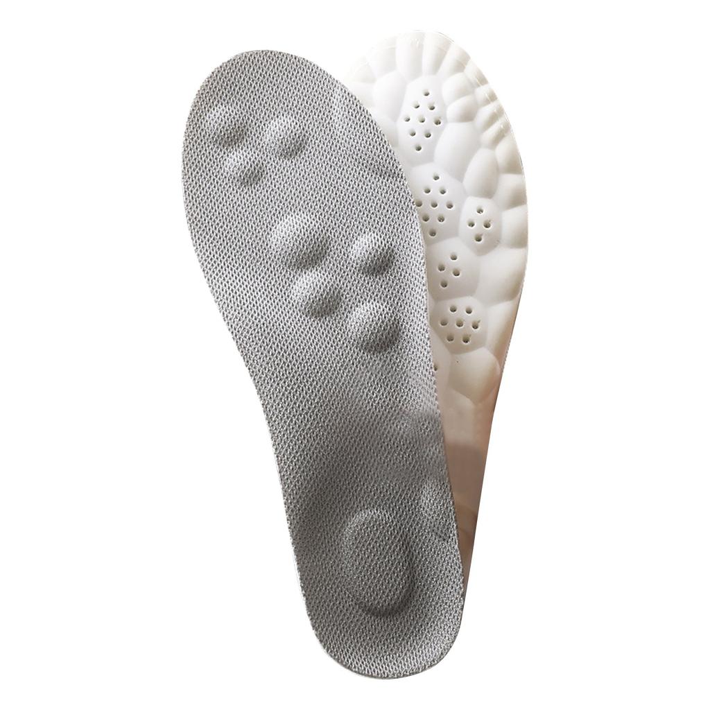 4D Full Support Shoe Insole with High Elasticity Absorption and Odor Design