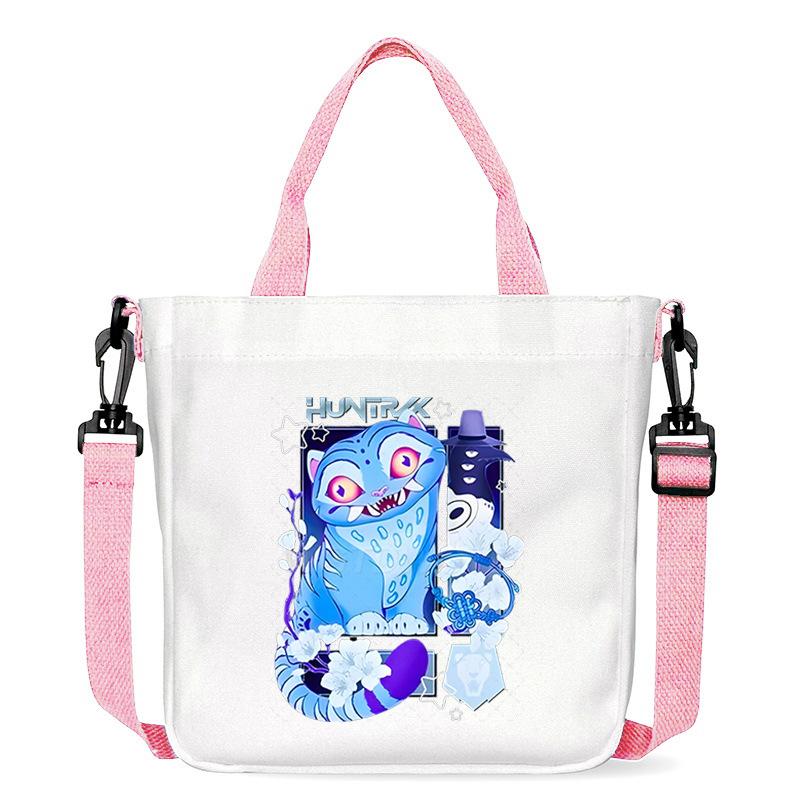 Anime Cartoon Print Office Worker Commuter Portable Messenger Bag Student Large Capacity Casual Handbag