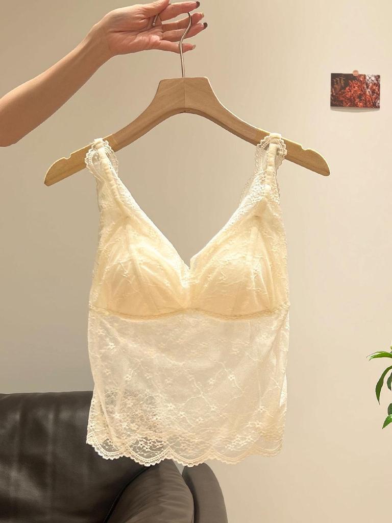 2025 Winter French Luxury Lace Camisole for Women