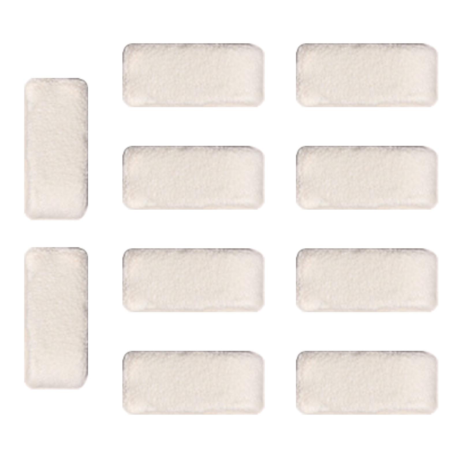 

10 шт. плюшевых держателей для одеяла с прочным захватом, флисовое покрытие, зажимы для пододеяльника, застежки для одеяла, захваты для постельных принадлежностей белый