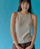 Peulleoti Flirty Logo Summer Sleeveless (Ivory)