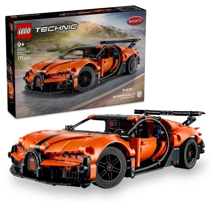 LEGO Technic 42222 Hypercar Bugatti Chiron Pur Sport - Giocattolo Auto dai 9 anni - Regalo