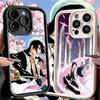 Phone Case for iPhone 17 Air 16E 15 16 Pro Max Bleach Kuchiki Byakuya Cover 14 Plus 13 12 Mini Soft Shell Silicone Fundas