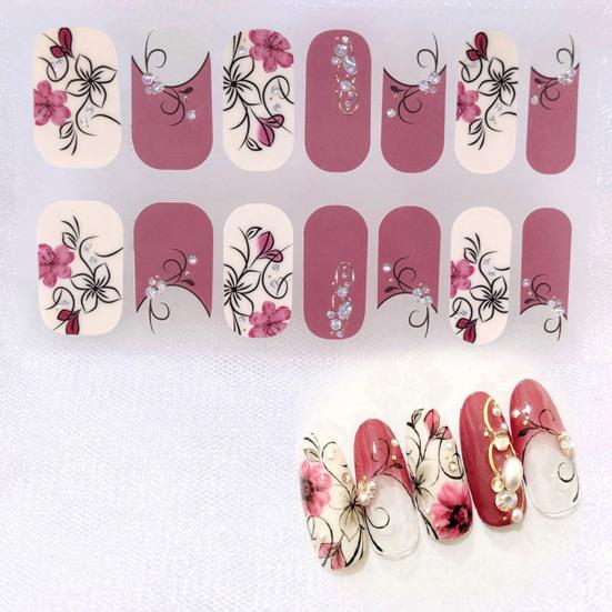 Delicate Nail Decor Nails Ornaments Sticker Exquisite Multiple Styles Easily Match-with