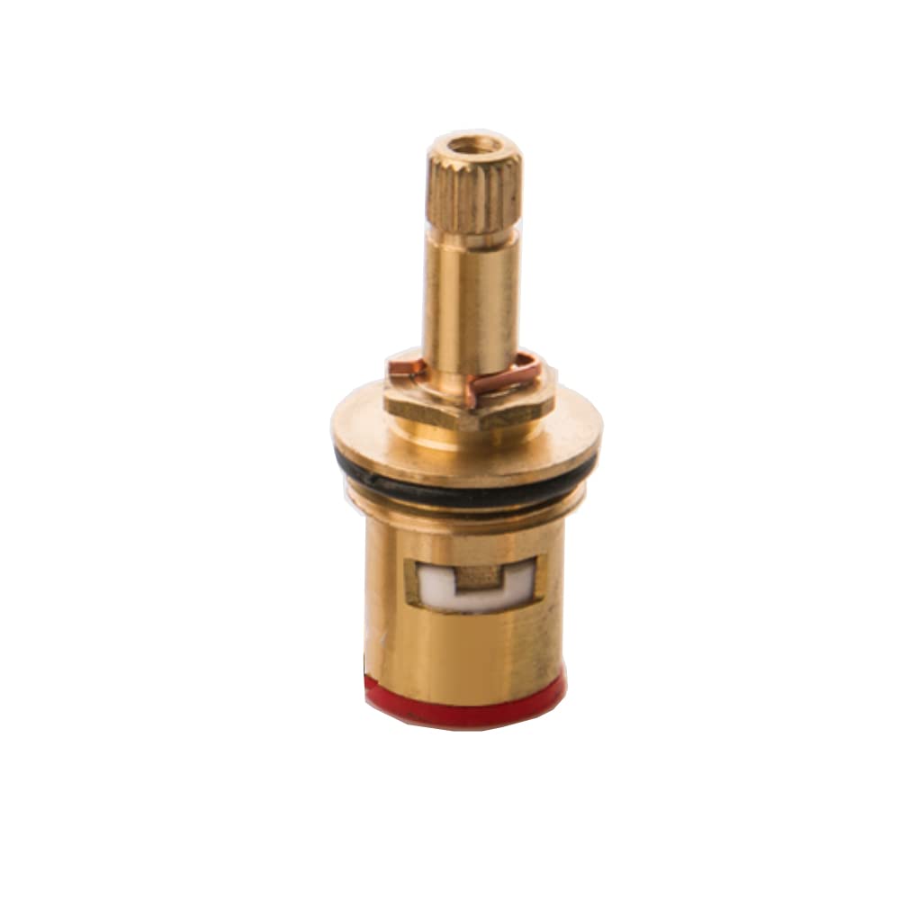 

Faucet Ceramic Stem Cartridge Brass Tap Ceramic Disc Cartridge Replacement for Bathroom Kitchen Height Valve, G1/2 (D1 - 53mm)