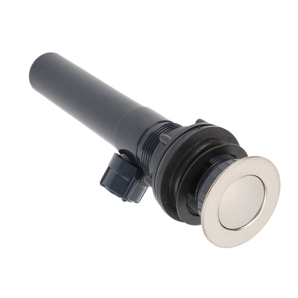 Anti Clogging Sink Drain Assembly Push Bounce Drain Stopper Sink Stopper  For Sink With Overflow