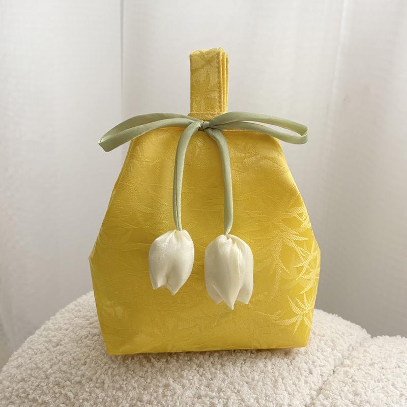 Bright Tulip Wedding Tote Bag - Creative Gift for Candy & Returns