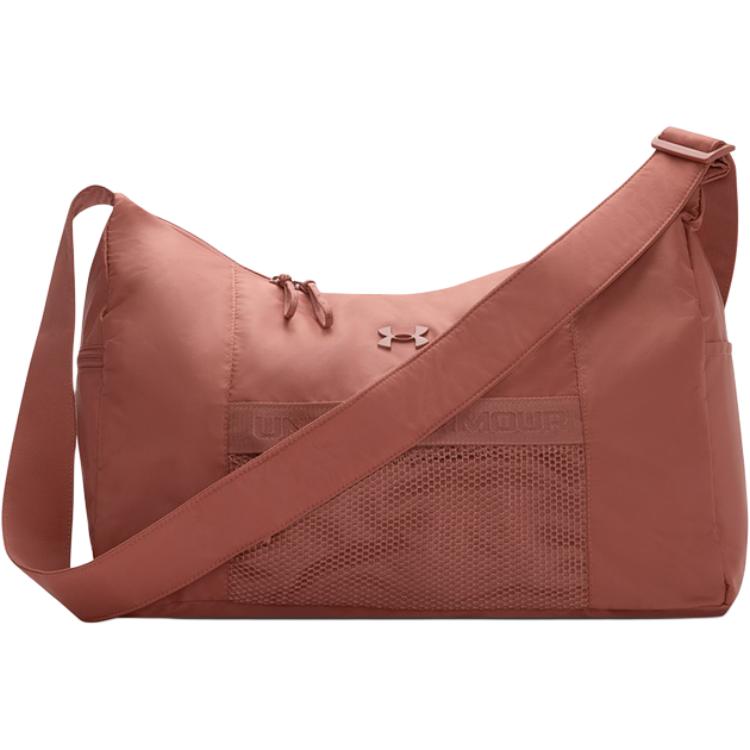 Under Armour 20.5L Polyamide Crossbody One Shoulder Travel Bag Women s Orange Red 1384461-216