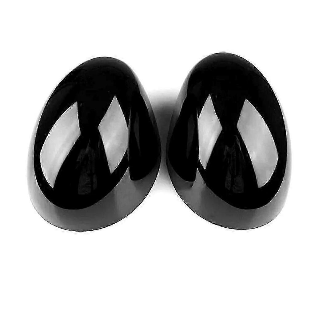 1Pair Gloss Black Wing Mirror Cover