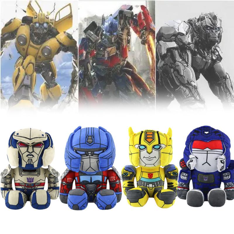 Adorable Bumblebee Transformers Plush Doll Soft Toy Robot Birthday Gift For Kids