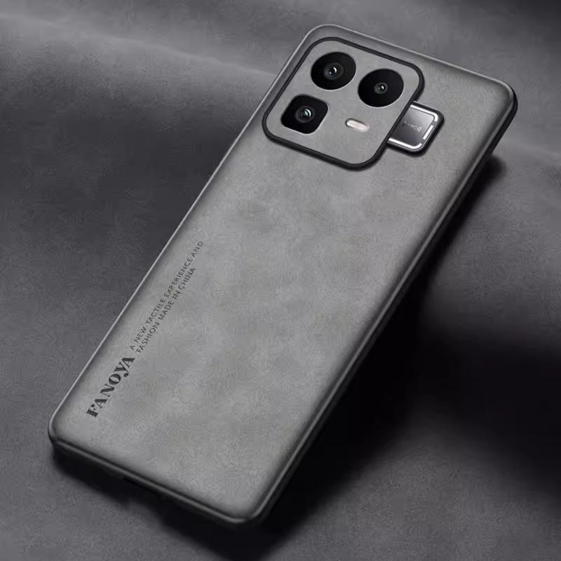 Pouzdro pro Realme NEO8 5G Ovčí kůže PU Kůže Plastové Pouzdro na Telefon pro Oppo Realme Neo 8 Matný Tvrdý Ochranný Kryt