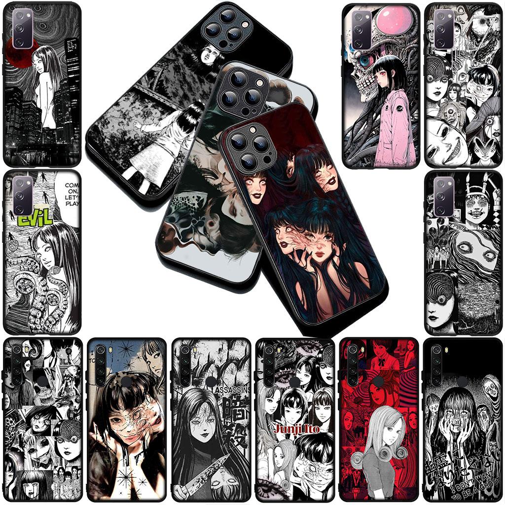 Phone Cover for Samsung Galaxy S22 S21 S20 FE Ultra Plus A07 A17 A15 A16 A25 A57 A37 Case Comics Junjis Tomie Ito Collection