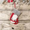 1 PC Adorable Santa Claus Dolls Hanging Decoration Christmas Stockings Small Size