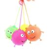 1 Piece Fun and Stress-Relieving LED Squeeze Hair Balls for Kids with Glow-in-the-Dark Feature 2025