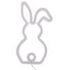 Rabbit Neon Sign Art Wall Light for Business LED Easter Bunny Neon Light for Bar Club Wedding Birthday Party Bedroom
