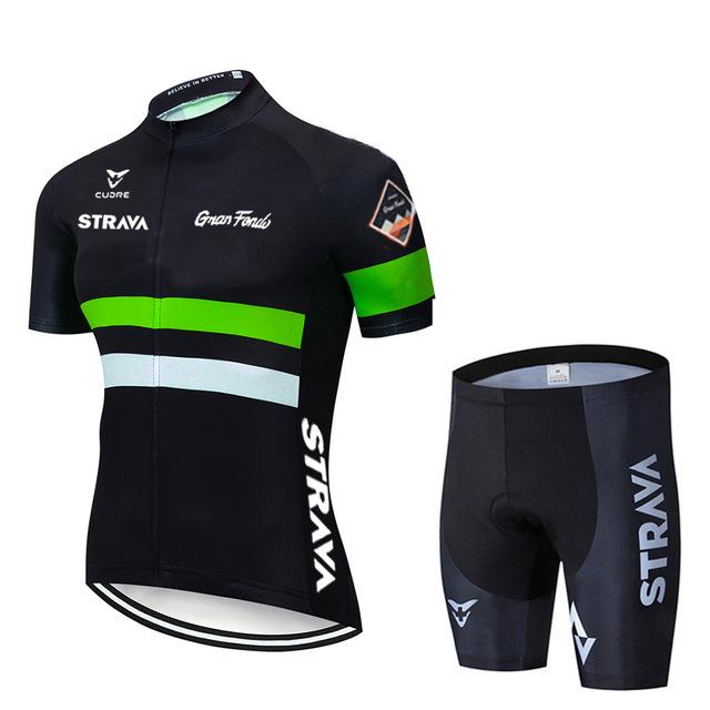 Cycling Suit Set, Strap Short-sleeved Suit, Cycling Suit 2026 Summer Breathable Cycling Suit Set