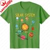 Solar System Planets Science Spacetshirt Unisex Clothing Harajuku Streetwear Camisetas