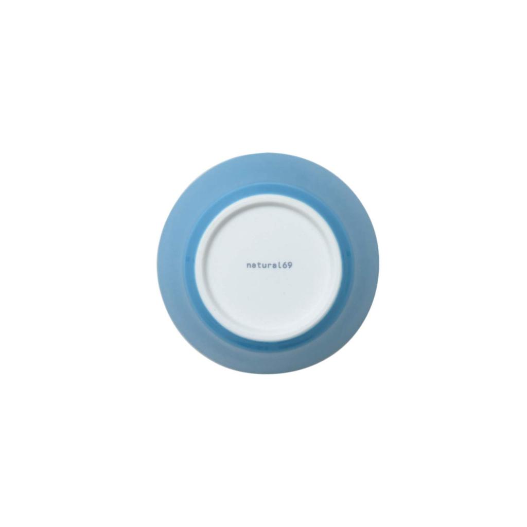 Natural69 Set Produkt Bunte Schüssel M Set Blau natural69 Hasami Ware Geschirr Schüssel M Mikrowellen- und Spülmaschinenfest Hergestellt in Japan Bunt Stilvoll