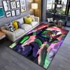 Robot Warrior Neon City Design Suitable As a Non-slip Mat for the Living Room or Bedroom Sofa