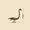 Loch Ness Monster Handmade Figurine 1Pcs Vintage Antique Brass Collectible Ornament for Living Room Desktop Home Decor Gift
