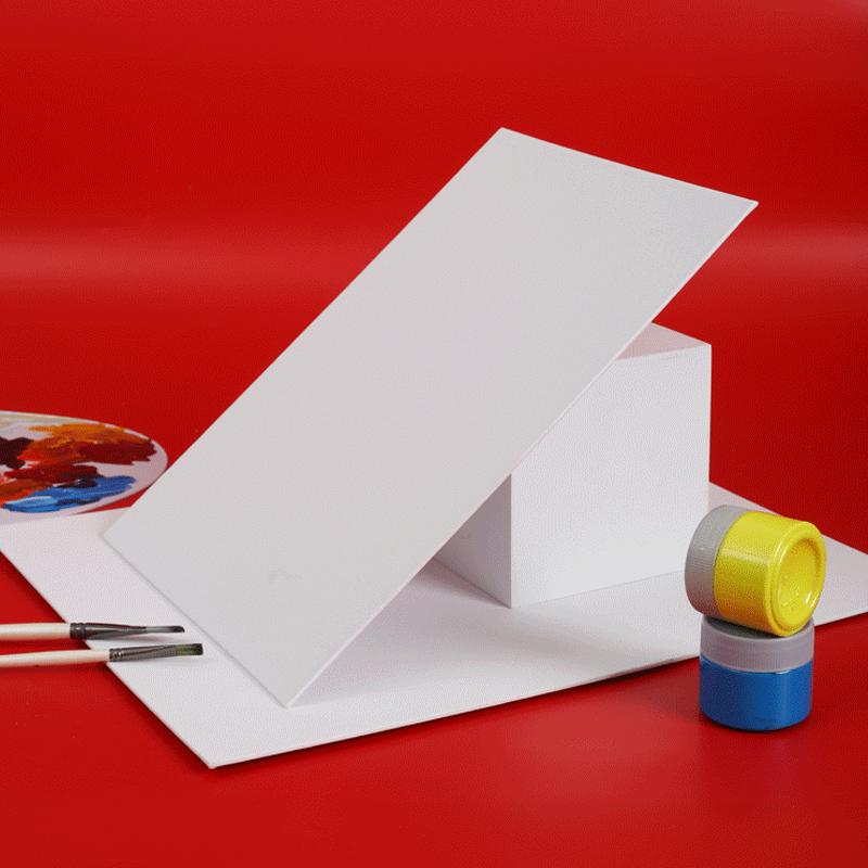 10 Pcs Canvas Board Painting Cotton Blank,Primed White,Suitable For Oil Painting,Watercolor,Gouache,Acrylic,Art Supplies,HB-17