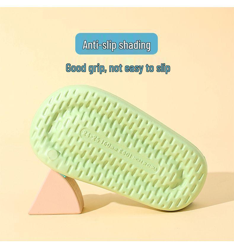 Summer Non-slip Slippers for Kids: Boys & Girls Indoor Bathroom Shoes, Baby & Parent-Child Matching.