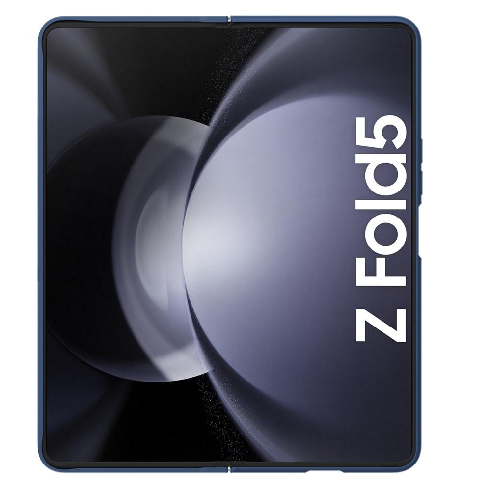 Case for Galaxy Z Fold5 5G - PC+Silicone, Blue, Shockproof