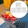 20 Pieces Stainless Steel Fruit Sticks Decorative Reusable Utensils Cocktail