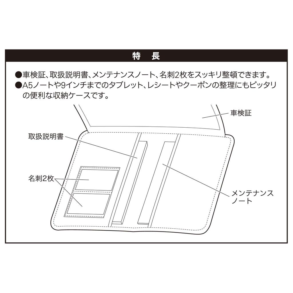 BONFORM Minion Vehicle Registration Document Case, Light/Standard Car, 32x2x21cm, White, 7288-32W