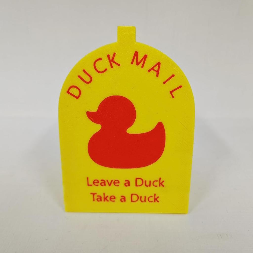 Mailbox Magnet Cruising Duck Refrigerator Magnet Strong Adhesive Funny Magnet Removable Magnetic Stickers for Fridge Garage Door
