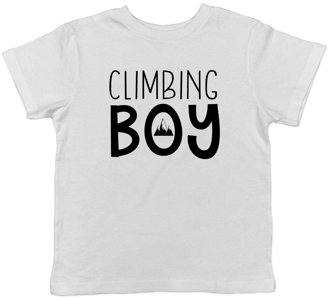 Climbing Boy Childrens Kids T-Shirt Boys Girls 120