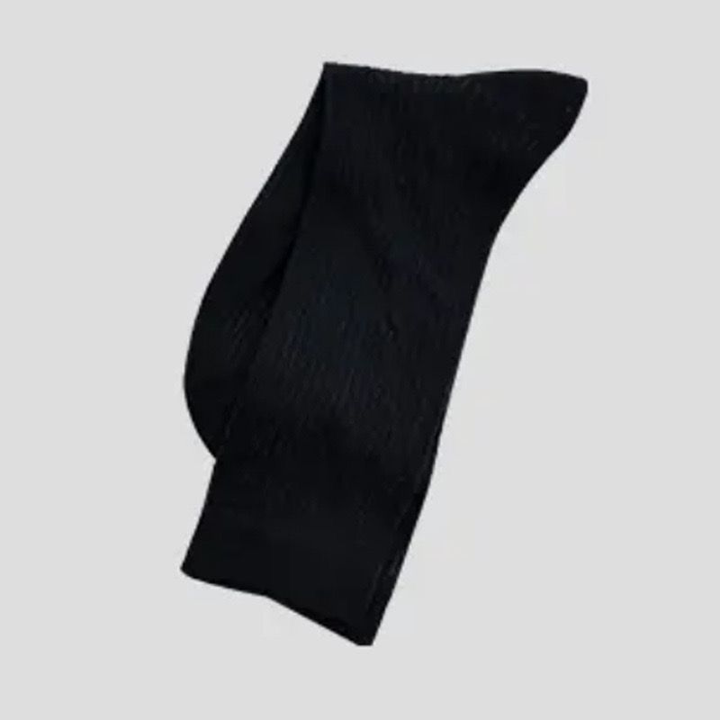 

Весенние и летние полоски ультратонкие женские носки в стопку не скатываются универсальный артефакт One Size чёрный