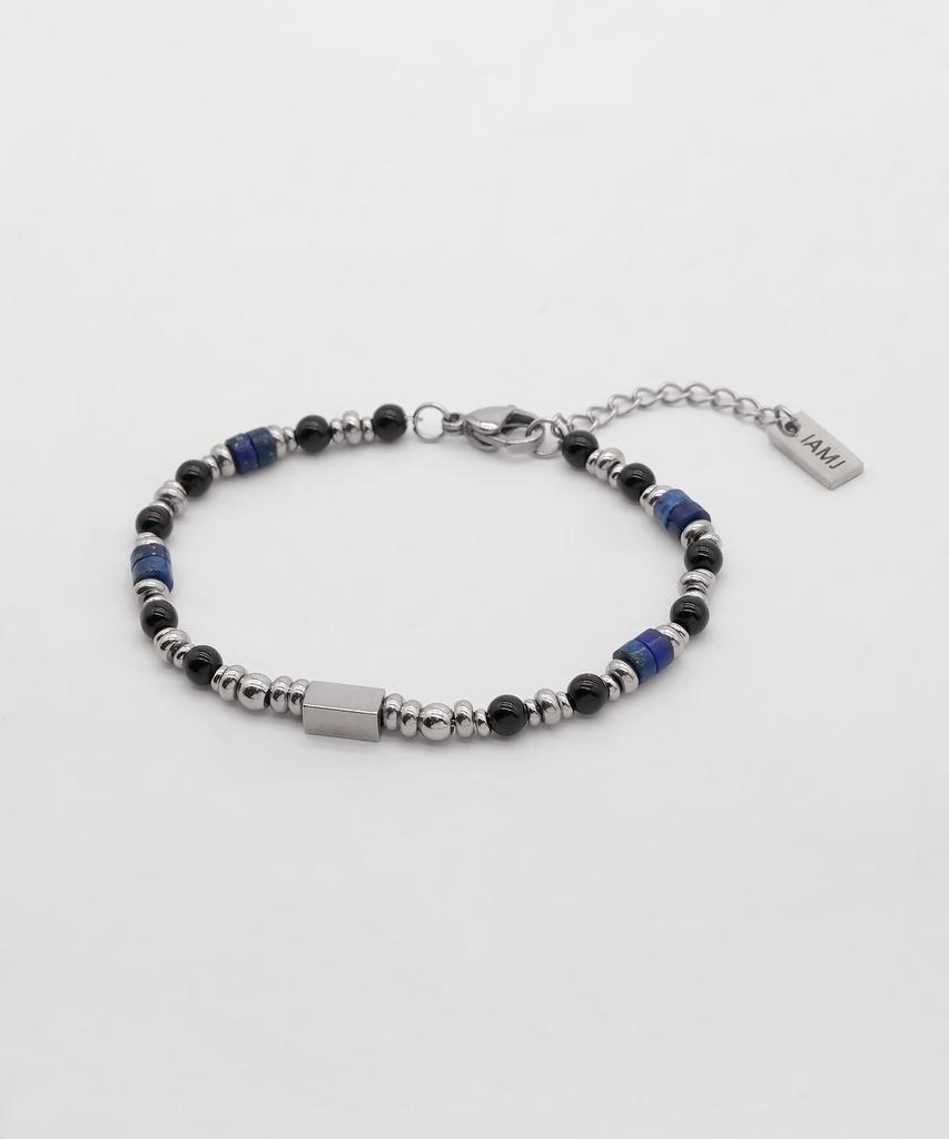 Iamj Lapis Array Bead Bracelet (2 Types)