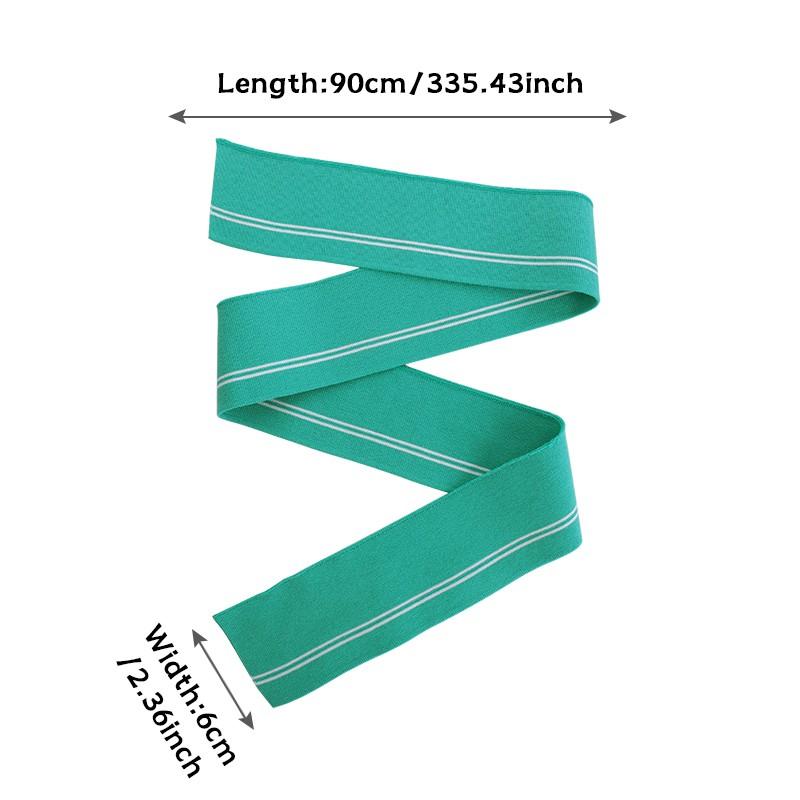 90x6cm Elastic Knitted Fabric DIY Rib Neckline Cuff Hem Knitted Fabric Sewing Baseball Uniform Jacket Clothing Supplies