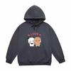 Panda Print Hooded Sweatshirt - Unisex Korean Style Casual Top for Autumn/Winter