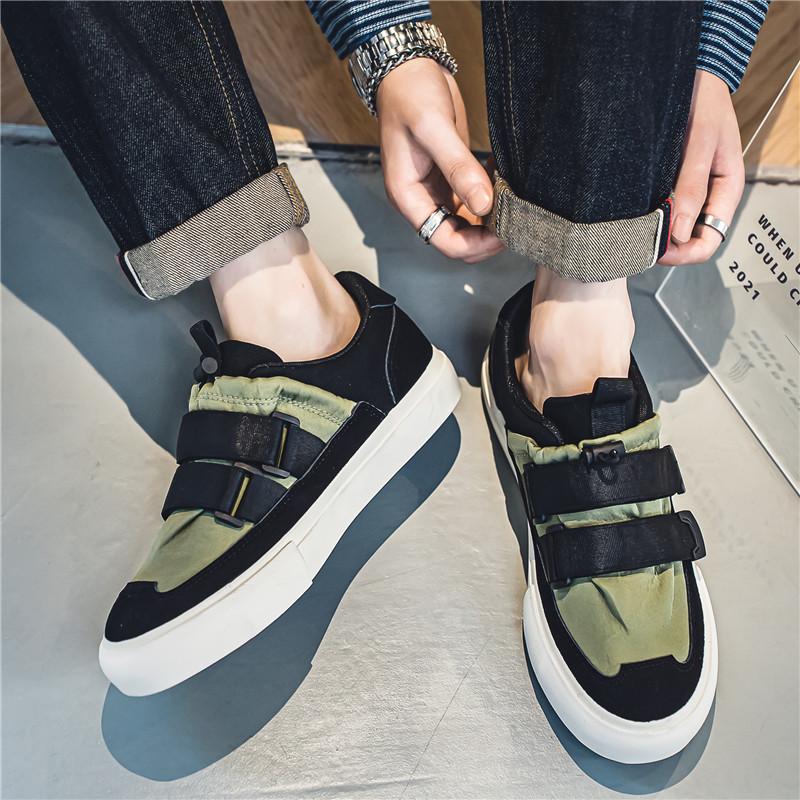 Trend Pánské Obuv pro volný čas Tenisky na plátno Pro muže Pohodlné Vulkanizované Boty Pánské Ploché Pánské Tenisky Boty Britský styl