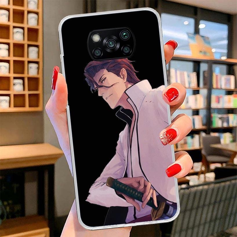 

Bleach Aizen Sousuke Cover Phone Case For Xiaomi Poco F7 Ultra X7 X6 X5 Pro M7 Redmi 15C 15 13C 13 12C 12 10C 10 9A 9C 9T 9 Shel Redmi 10