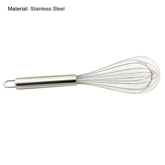 8/10/12 Inch Practical Egg Beater Multifunctional Easy Cleaning Balloon Wire Whisk Manual Egg Beater Mixer for Cooking