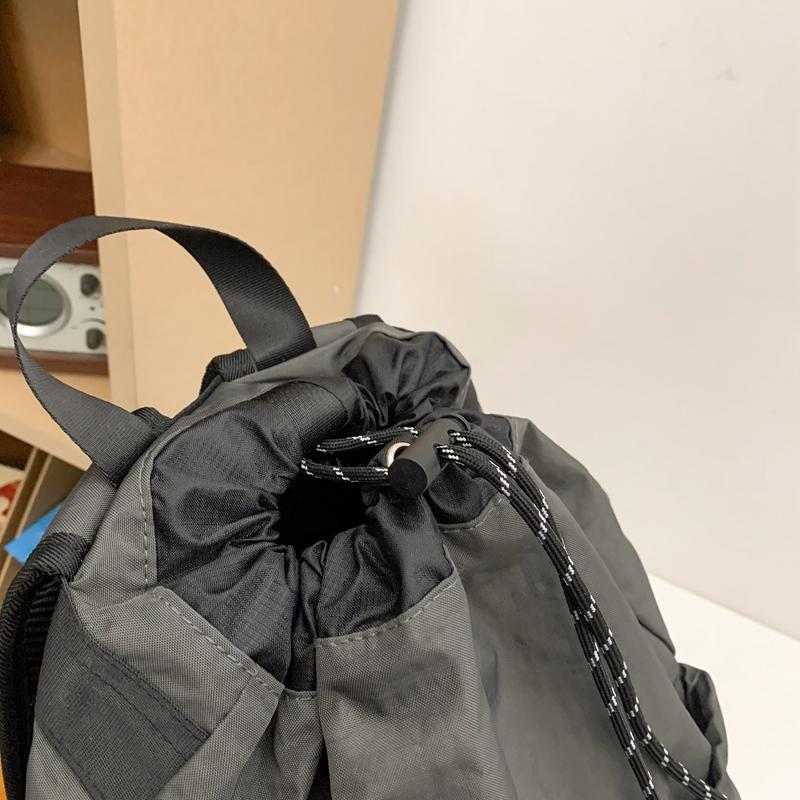 Drawstring Backpack Student Schoolbag Unisex Travel Outdoor Backpack