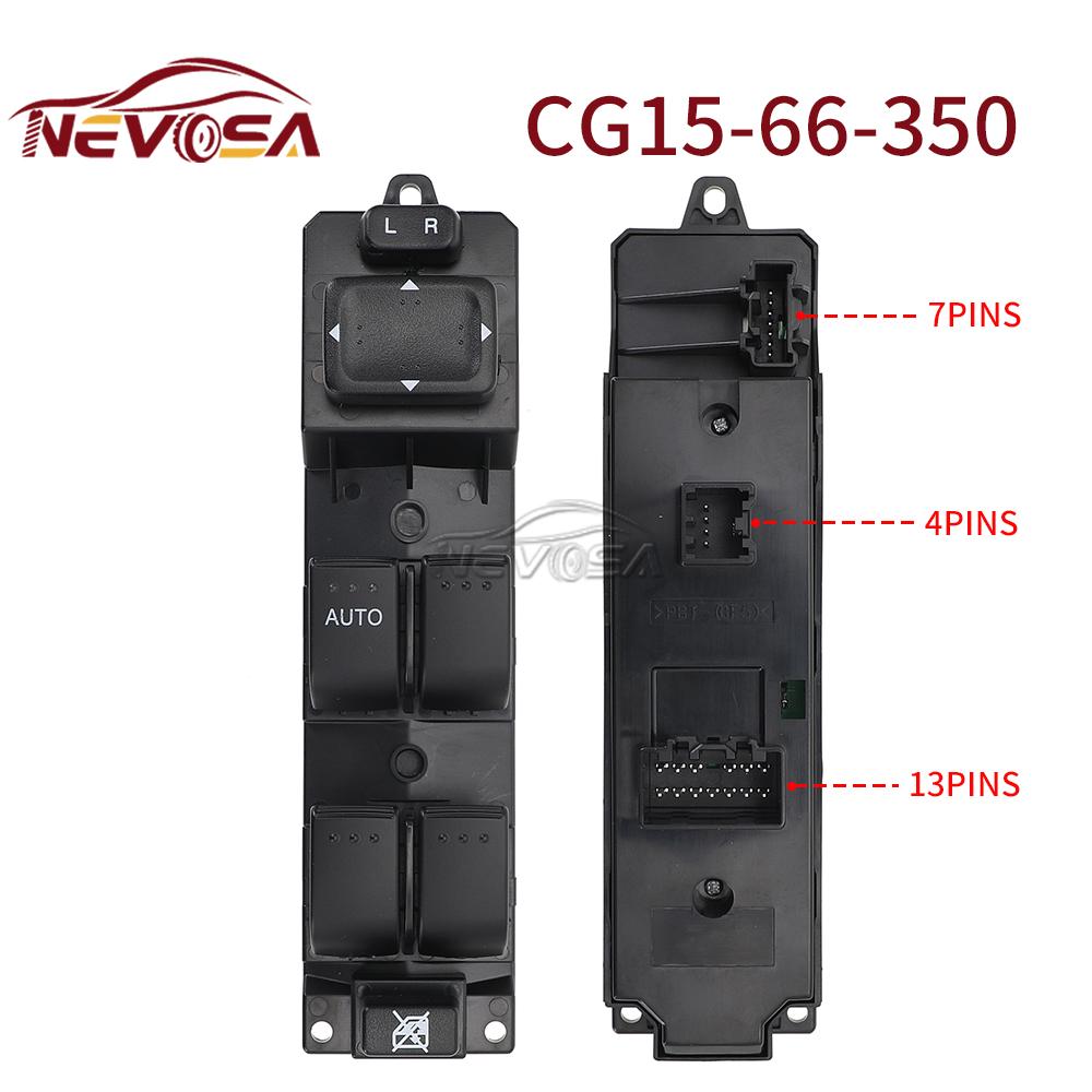 CG15-66-350 Driver Side Electric Master Power Window Control Switch Glass Lifter Button For Mazda 5 2012 2013 2014 2015 For Mazda 5 12-15