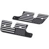 Sun Visor Repair Kit, Aluminum Sun Visor Clips Car Accessories Replacement for Jeep Wrangler JK JL Gladiator 2018 To