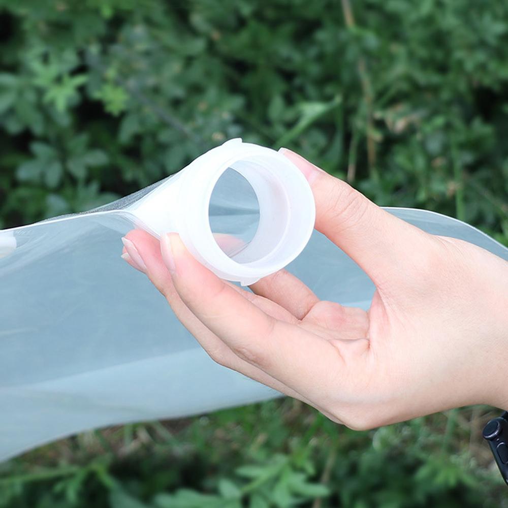 5/10L Thickened Large Water Bag Foldable Portable Drinking Bag Suitable Outdoor Hiking Camping Portable Suction Bag Organizer