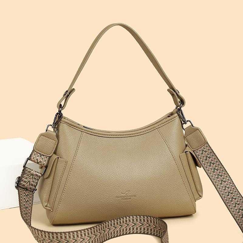 Womens Faux Leather Hobo Bag Casual Shoulder Handbag Large Tote Purse for Travel