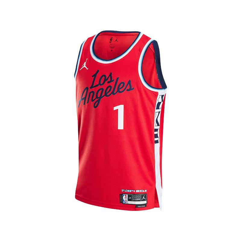 New Jordan X NBA Statement EditionSwingman Basketball Jerseys Men's University Red FQ4720-659