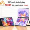 14-inch Dual Display Laptop with 1080P LCD, Built-in Gravity Sensor, and Speaker