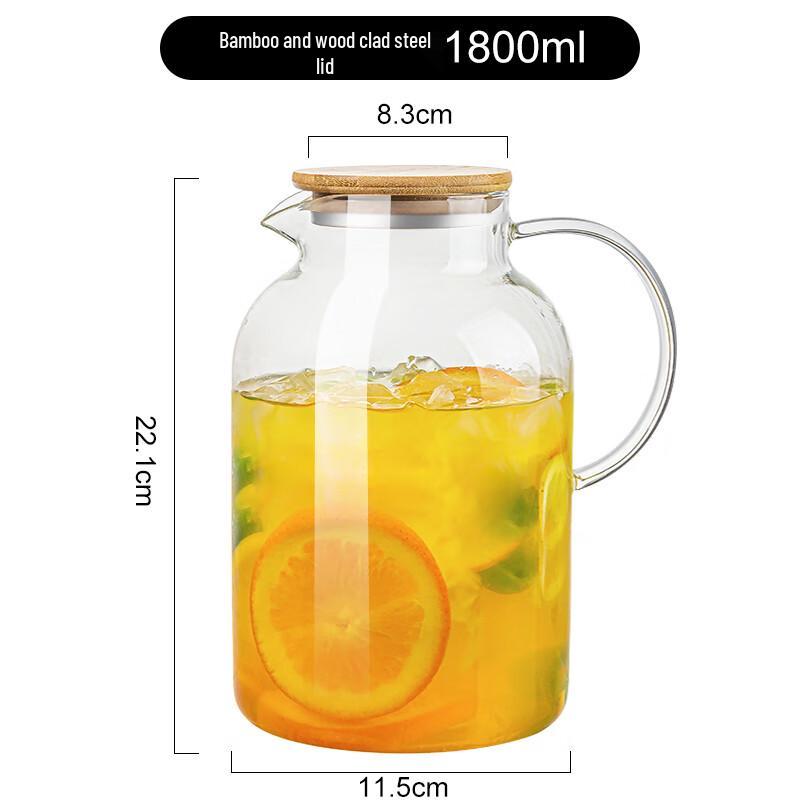 

High Borosilicate Glass Teapot & Cold Water Pitcher