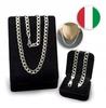 Silver Men' Chain FULL SILVER Chain 925 ITALIAN Armour